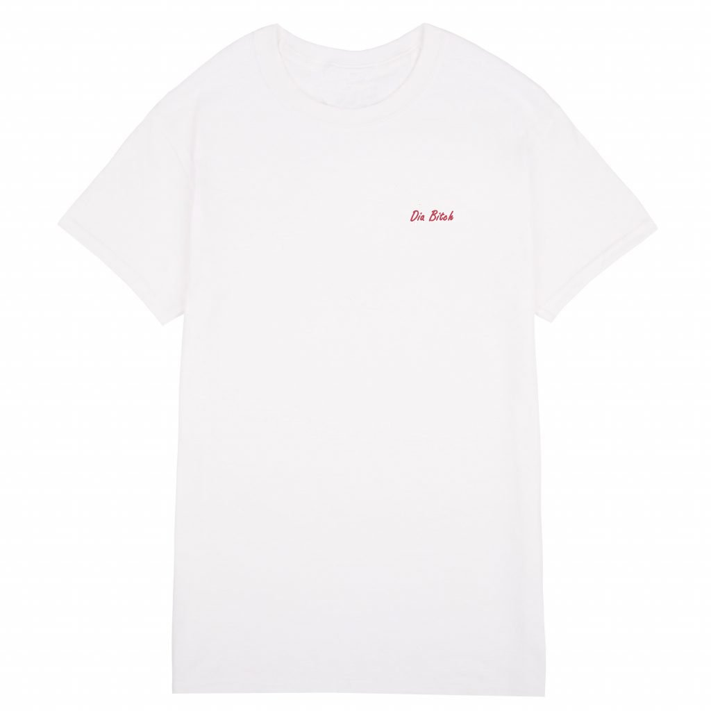 Dia Bitch / Hey Bitch: Organic Cotton Tee - Beanantees